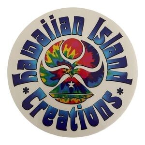 HIC Hawaiian Island Creations Colorful Surf Sticker